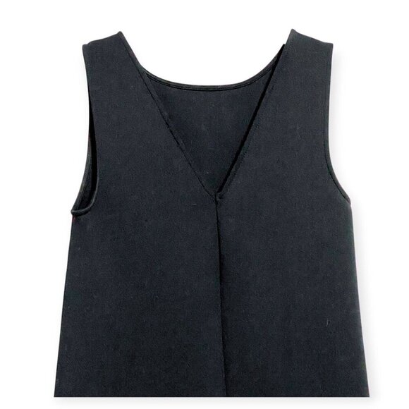 ASOS Black dress with Faux fur trim at the hem line,  size 2 - Picture 10 of 14